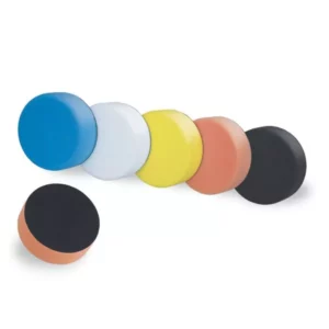 BOLL polírozószivacs, fekete, puha, tépőzáras, 150 mm – 0030103