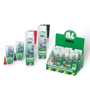 BOLL hőálló szilikon tömítő, fekete, 80 ml – 0070104